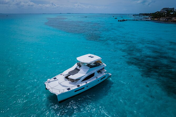 Tulum: Leopard 51′ Yacht with Gourmet Dining & Water Toys - Premium drinks and the easygoing pace