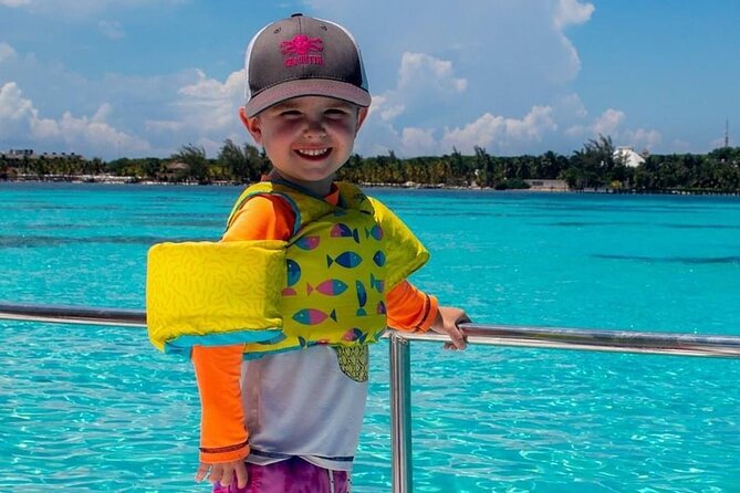 Unforgettable Catamaran Journey: Cancun to Isla Mujeres! - Snorkeling with equipment and crew support