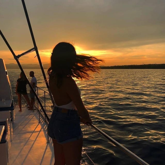 Valencia: Sunset or Daytime Catamaran Cruise with Drink - Leaving Valencia’s marina for the Mediterranean