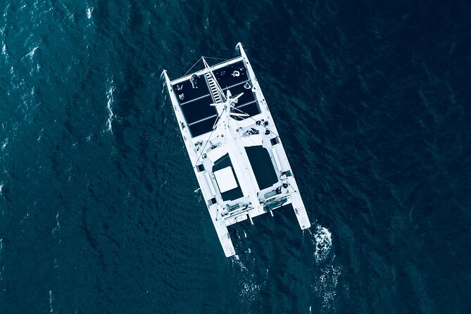 VIP Catamaran 4 hour Activity with Snorkeling in Bulgaria - Leaving Old Nessebar for a day at sea