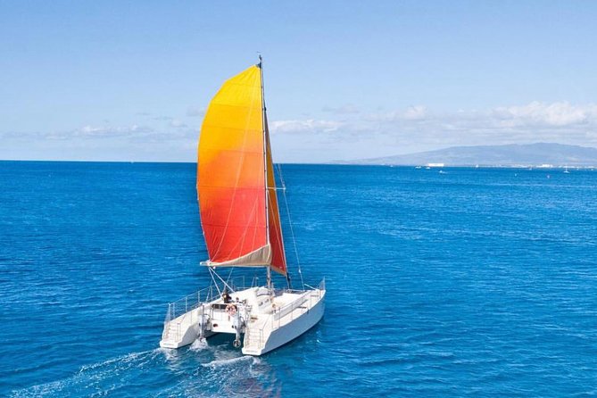 Waikiki 3pm Tradewind Sail - Open Bar Included - Beach boarding is part of the adventure