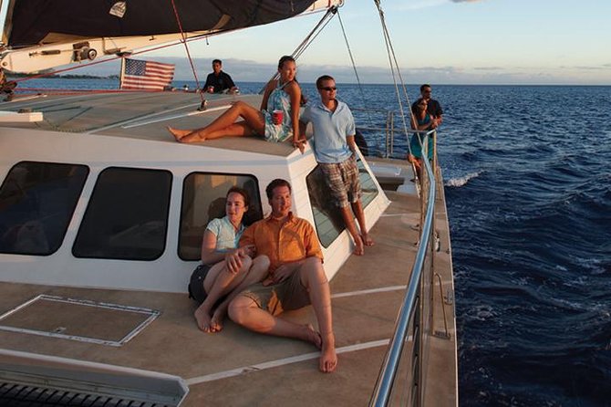 Waikoloa Signature Catamaran Sunset Sail - A 53-foot catamaran with room to move