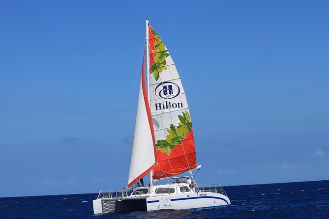 Waikoloa Signature Catamaran Sunset Sail - Chasing the sunset and the green flash