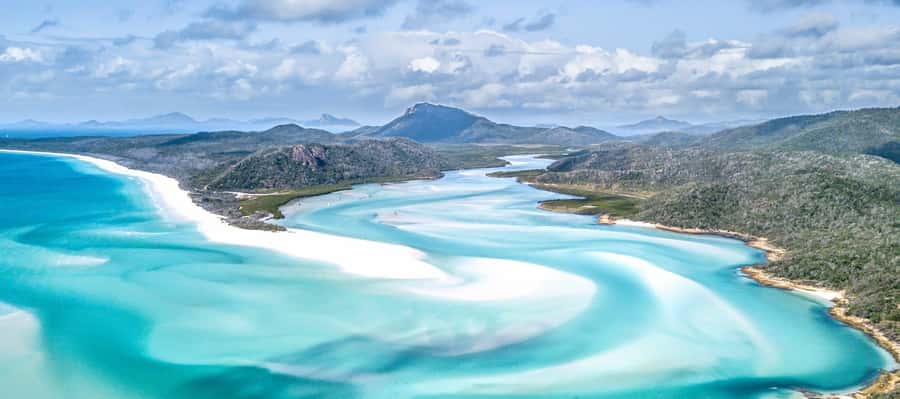 Whitsundays: 2-Day, 2-Night Maxi Yacht Sailing Adventure - Day Two: Hill Inlet, Whitehaven Beach, and Reef Time