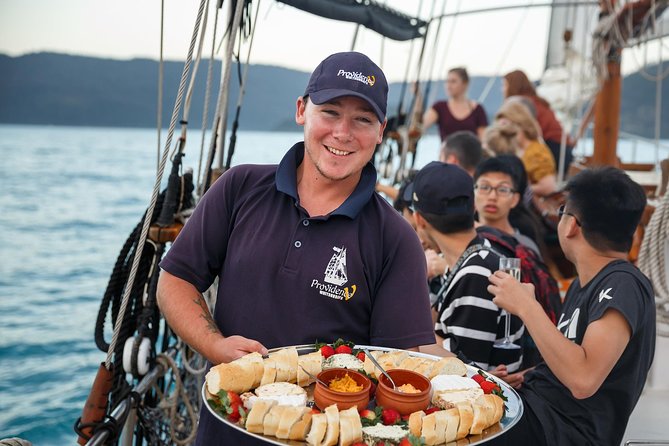 Whitsundays Sunset Sailing Cruise - A sunset sail with an old wooden-boat feel