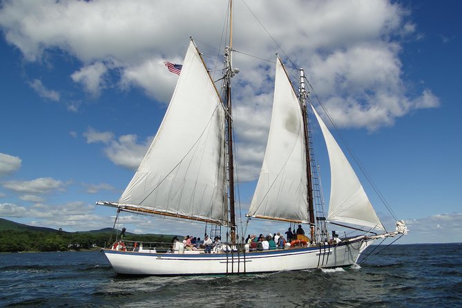Windjammer Classic Day Sail from Camden, Maine - Setting Sail from Bayview Landing in Camden