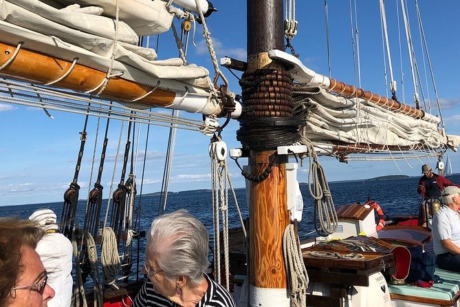 Windjammer Classic Day Sail from Camden, Maine - Penobscot Bay Views from the Open Deck